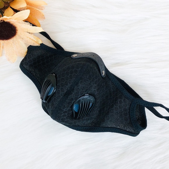 NEW‼️BLACK valve PM2.5 filter head wrap face- mask - Picture 3 of 10